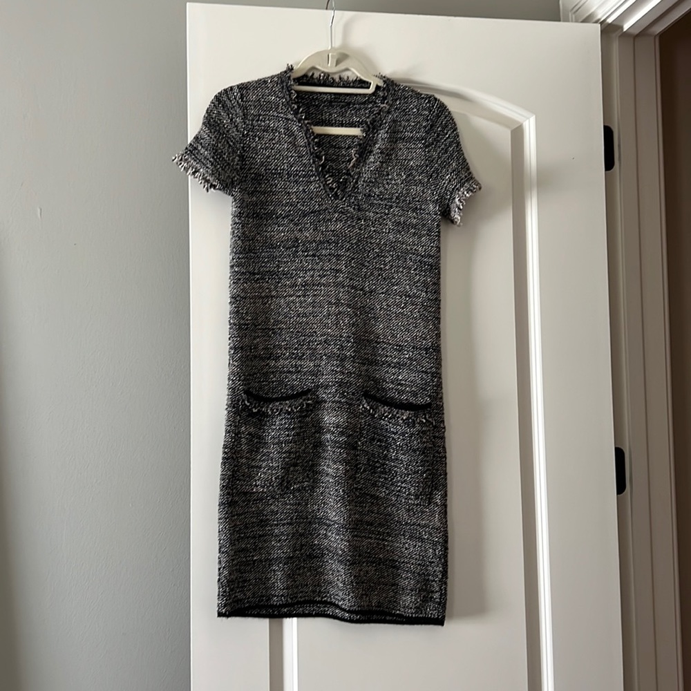Massimo Dutti tweed dress